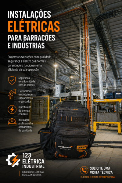 Quanto custa uma Instalação elétrica em barracão industrial